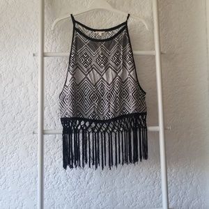 NWT tribal crop top